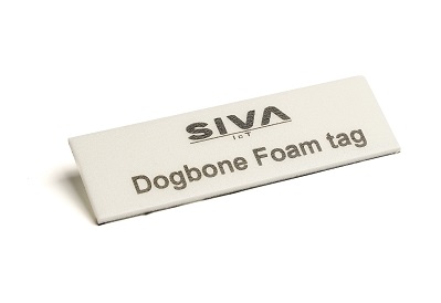 Dogbone Foam Tag (3mm)